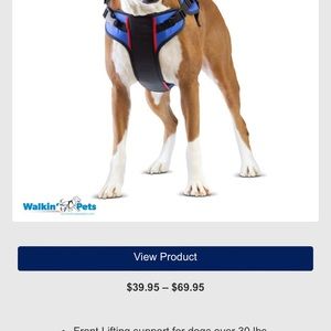 Walk-in Pets Front Harness (L)